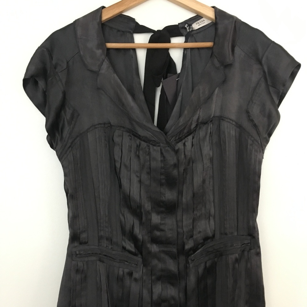 Prada Grey Blouse